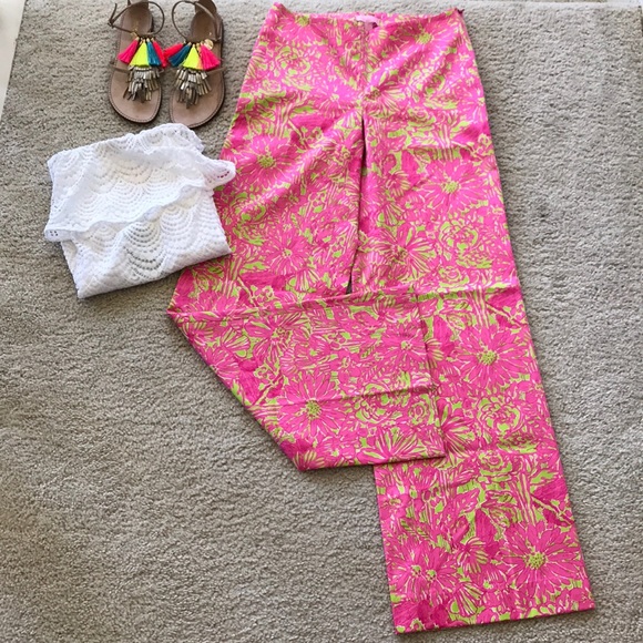 Lilly Pulitzer Pants - Lilly Pulitzer Wide Leg Pants